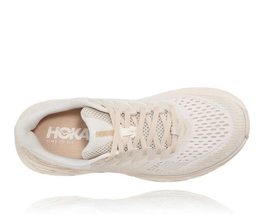 Hoka One One Hardloopschoenen Dames - Clifton 7 - Wit - CQ3047569